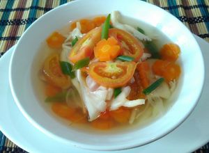 Foto resep Sup Jamur Tiram Putih