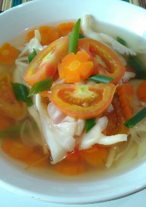 Foto resep Sup Jamur Tiram Putih