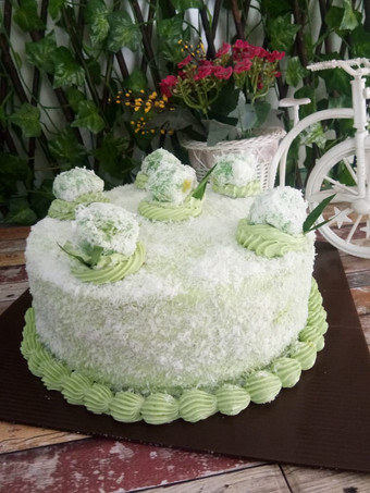 Resep Klepon cake Anti Gagal