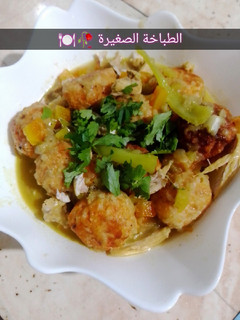 صورة لوصفة كفتة الارز على طريقتي ومضمونة مستحيل متصلحش والاهم بنينة بزاف 😋