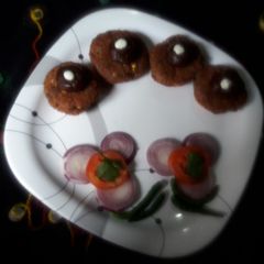 A picture of Rajma tikkies /kabab.