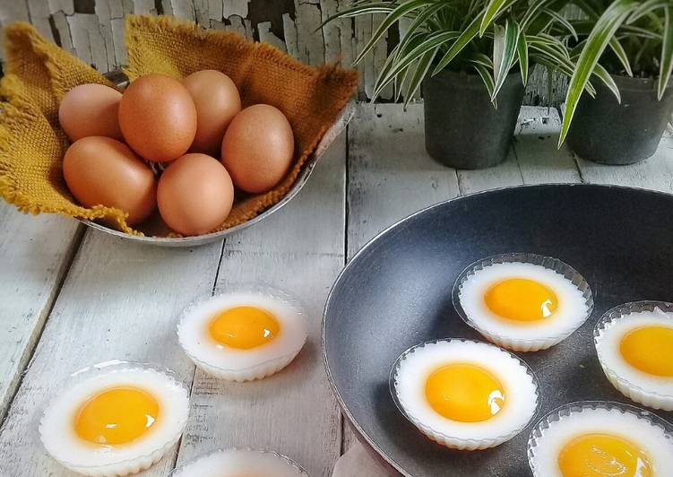 Puding Telur ceplok #BikinRamadanBerkesan