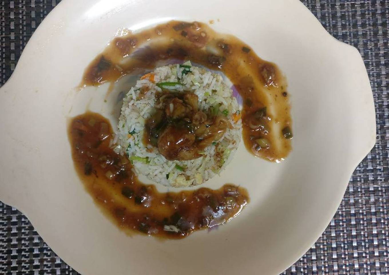 Vegetable fried rice