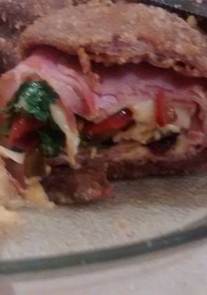 Una foto de Milanesas rellenas arrolladas