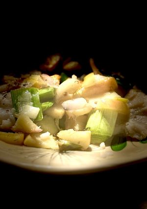 Une photo de Cabillaud fruité