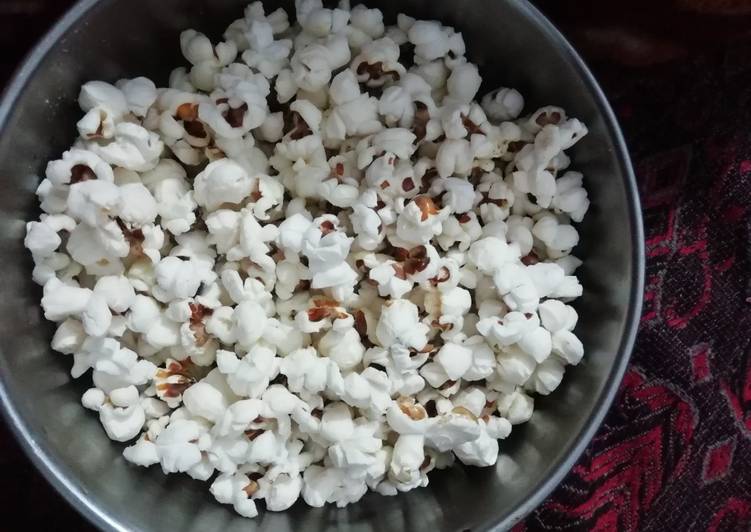 How to Cook Appetizing Butter popcorn