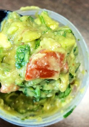 A picture of Burns Homemade Guac.