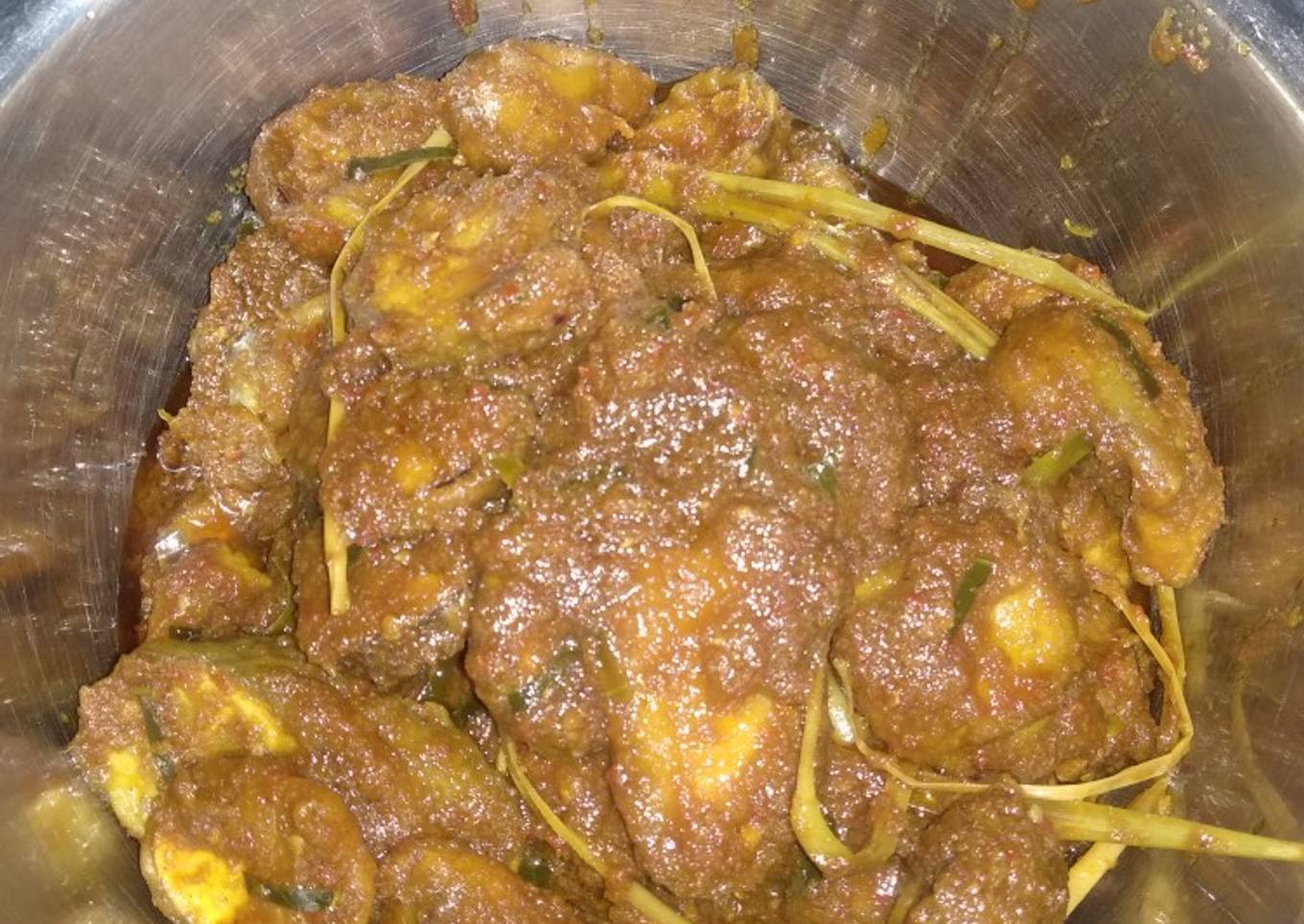 Terong raos (seperti rendang)