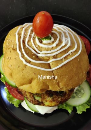 A picture of Veg Burger.