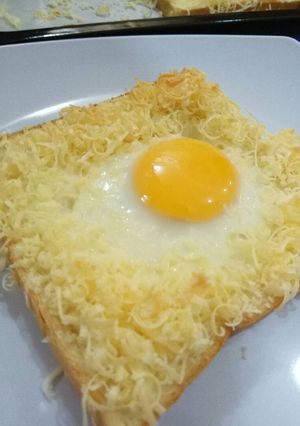 Foto resep Roti Bakar Telur Keju
