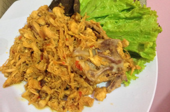 Resep Ayam suwir pedas manis yang Sempurna