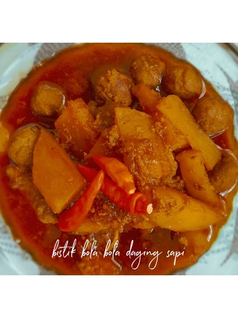 Langkah Mudah untuk Membuat Resep Bistik bola bola daging sapi yang Enak Banget