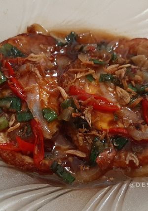 Foto resep Telur Ceplok Saos Kecap