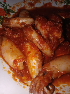 Foto resep Cumi balado / sambal cumi asin
