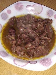 صورة لوصفة كبد وقوانص