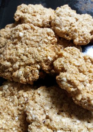 Una foto de Galletitas de avena, coco y miel