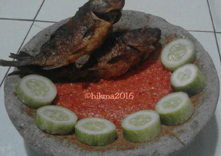 Ikan Mas Sambal Pecak