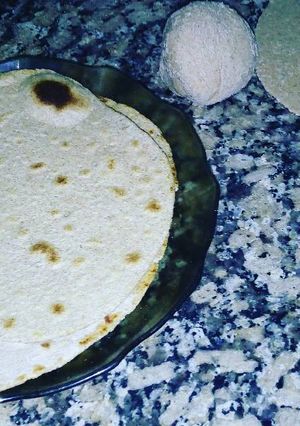 Una foto de Tortillas mexicanas integrales súper fáciles