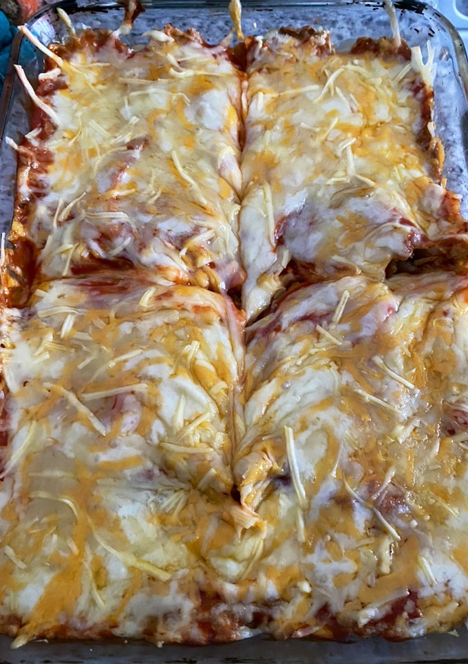 Una foto de Lasaña de berenjenas