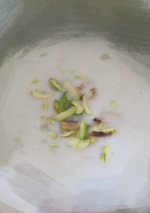 A picture of Sabudana Kheer.