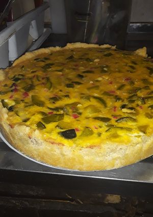 Una foto de Tarta de zapallitos