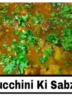 A picture of Zucchini Sabzi.
