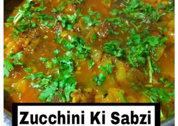 Zucchini Sabzi