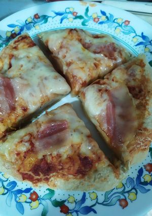 Una foto de Pizza casera 🍕