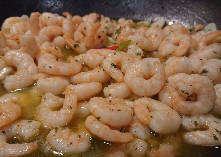 Recipe of Homemade Garlic Prawns