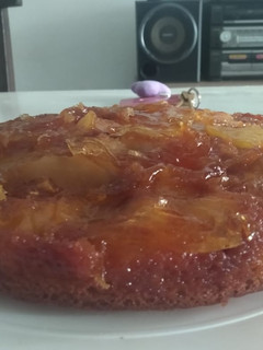 Una foto de Tarta invertida de Manzana