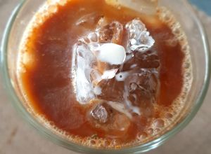 Una foto de Iced Cinnamon Coffee