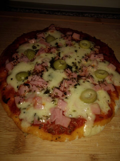 Una foto de Pizza de Verano en sartén!