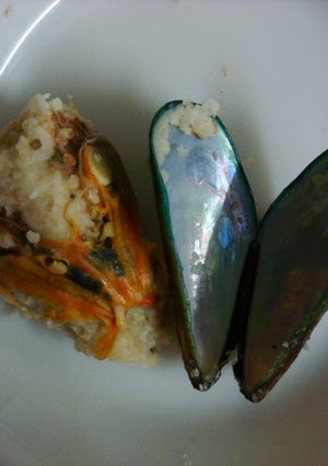 A picture of Stuffed Mussels.