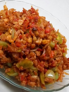 Foto resep 2 Teri tempe balado