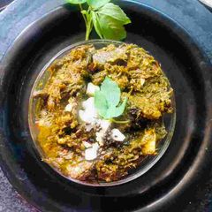 A picture of Gongura chutney.