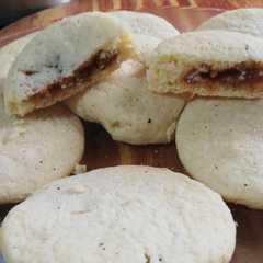 Una foto de Galletitas de vainilla simples y rellenas