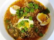A picture of spicy ramen