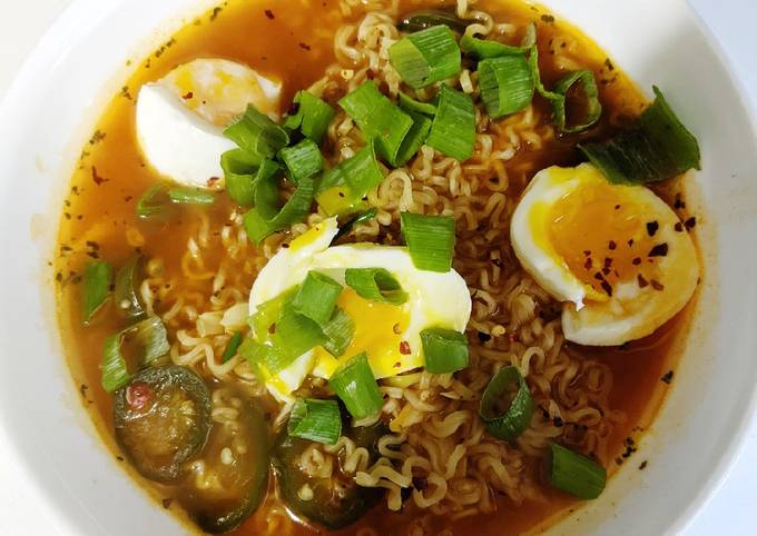 Hot & Spicy Ramen Noodle Soup