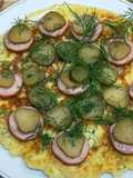 Potato Pizza in a Pan