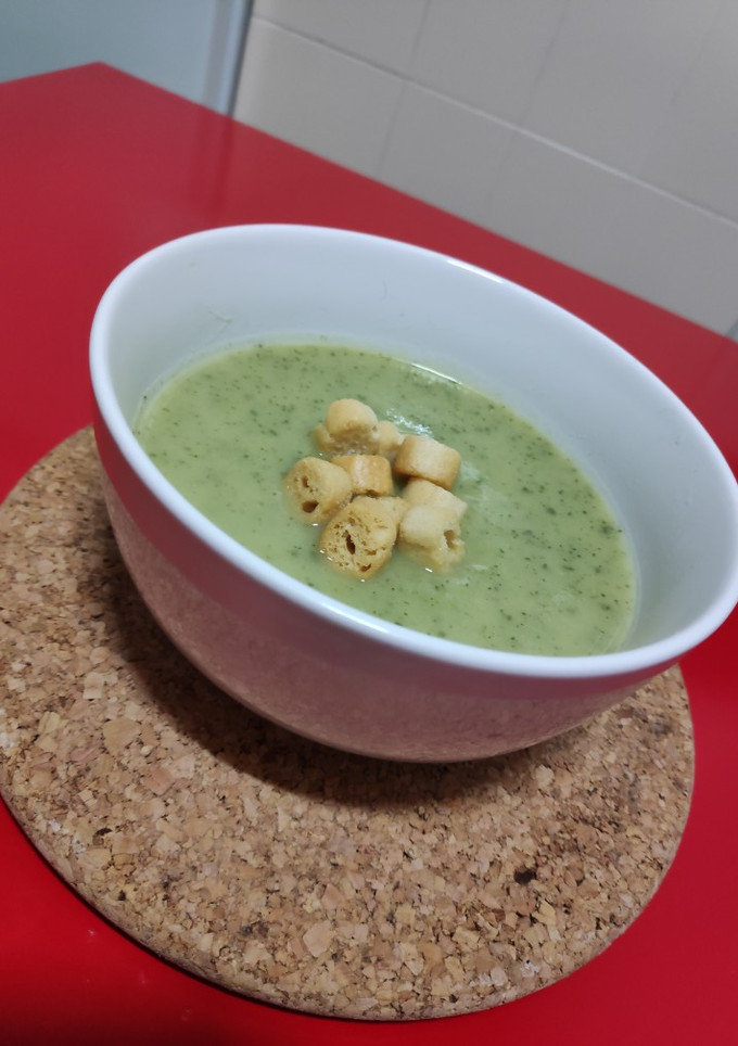 Una foto de Crema de Calabacín