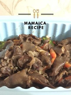 Foto resep Lidah Sapi Tumis Pedas ala MAMAICA