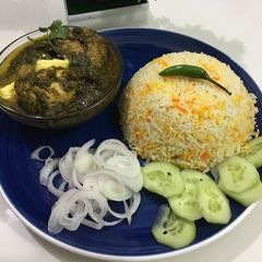 Palak Gosht A picture of Palak Gosht.