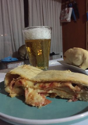 Una foto de Enrollado Pizzero