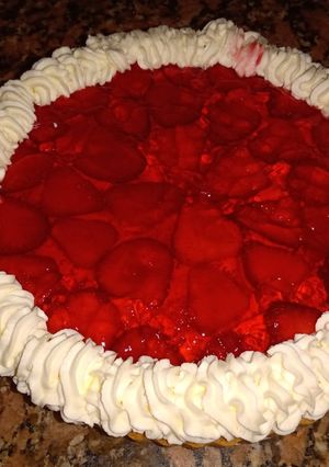 Una foto de Tarta de frutillas