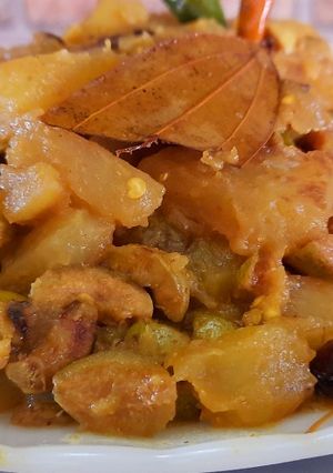 ডুমুর পেঁপের ঘন্ট।(dumur peper ghonto in bengali.) রেসিপির প্রধান ছবি
