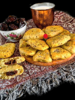 عکسی از دستور کلوچه خرمایی زابلی بدون فر