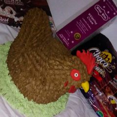 A picture of Bird theme cake.