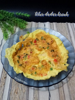 Foto resep Telur Dadar Kriuk