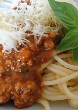 Spaghetti bolognese đ recept fotĂłja