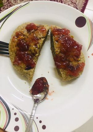 A picture of Oats & Almond bread !!!!.